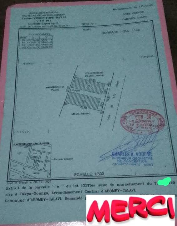 Vente d'une Maison / Villa : Atlantique-Abomey-Calavi (CALAVI tokpa zounga)